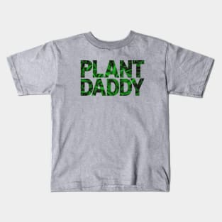 Plant Daddy Fresh Green Leaves Kids T-Shirt